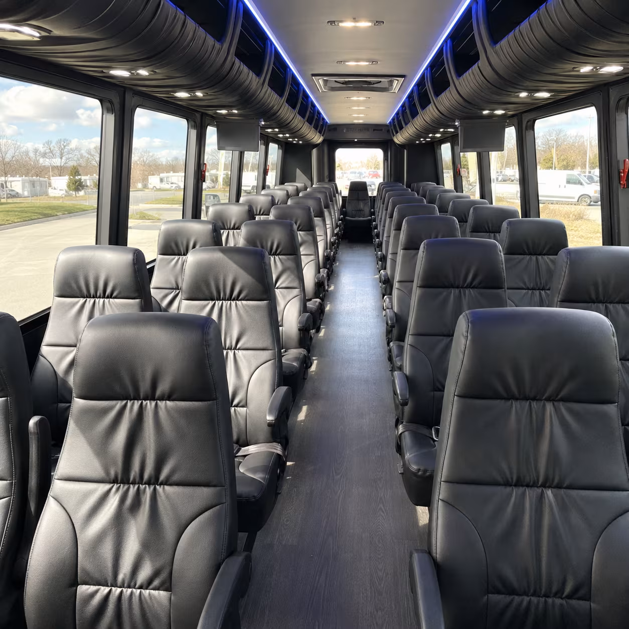 duluth airport transportation onboard seating
