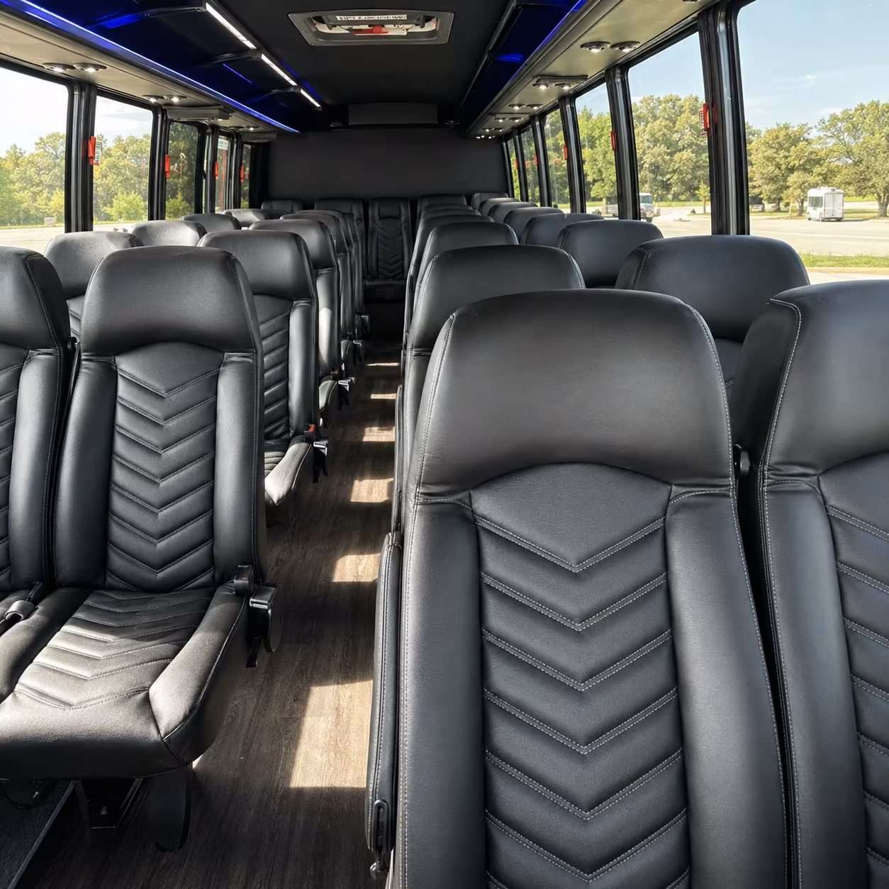 duluth school event transportation onboard seating